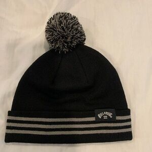 Billabong Black and Gray Men’s or Teens Beanie NWT